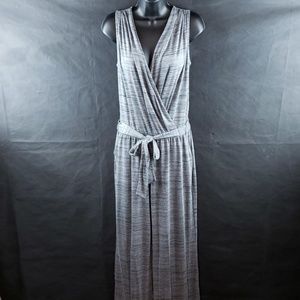 New York & Company Other - NY&CO NWOT GREY SELF TIE BELT JUMPSUIT New York & Company Other - NY&CO NWOT GREY SELF TIE BELT JUMPSUIT